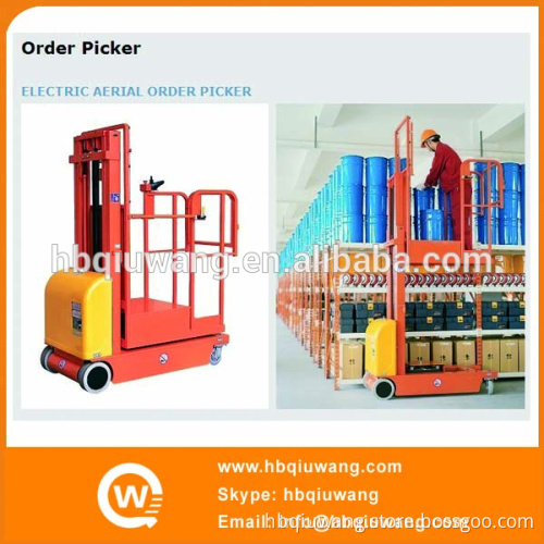 300kg 4m battery operated order picker (CE)